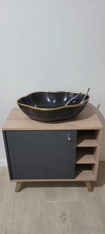 Umývadlo Rea cierno zlaty - 6