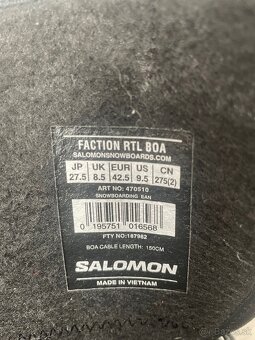 Snowboardové topánky Salomon - 6