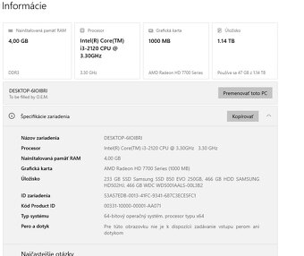 Na predaj PC skrinka Tracer s windows 10 pro. - 6