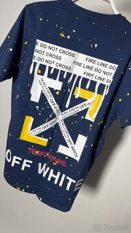 Off White Tee - Blue - 6