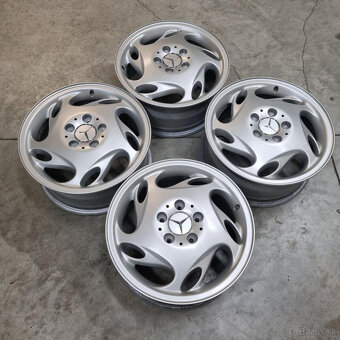 Hliníkové Mercedes disky 5x112 R16 7J ET55 - 6