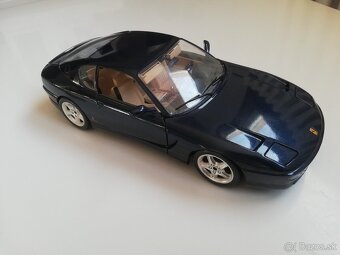 1:18 FERRARI 456 GT Bburago modra - 6