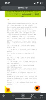 Škrtiaca klapka Continental - 6