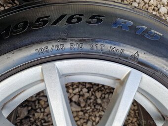 Alu disky s pneu 196/65 R15 - 6