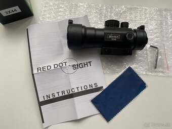Kolimator 3x44 a 1x40 red dot Diana - 6