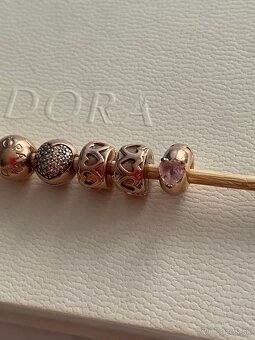 Pandora Rosegold koralky - 6