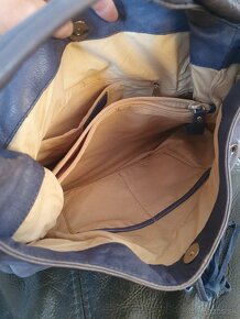 Talianska kožená kabelka - 6