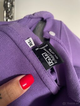 Ralph Lauren pánska fialková polokošela - 6