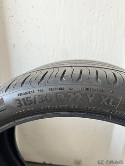 275/35 R22+315/30 R22 Continental letné pneumatiky X5,X6 - 6