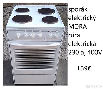 predám sporák aj s káblom rovno do zásuvky 230V - 6