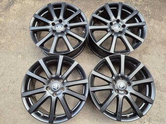 5x112 r18 ET37 x 7,5J elektróny ŠKODA, VW, SEAT, AUDI - 6