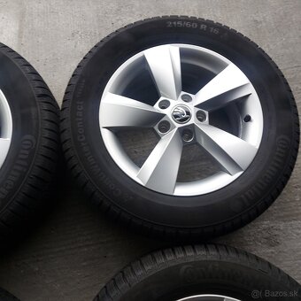 Zimná sada elektrónov originál Škoda Karoq R16 5x112 - 6