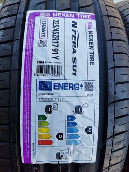 225/45 r17 letne pneu nexen 8mm - 6