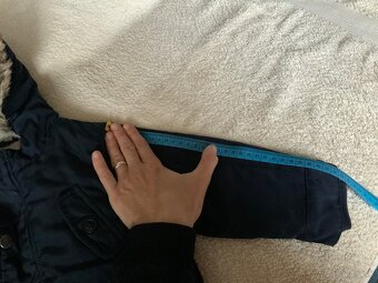 Zimná teplá bunda vetrovka parka 92 Next - 6