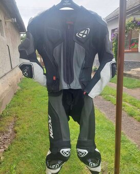 Moto kombinéza Ixon Vendetta Grey - 6