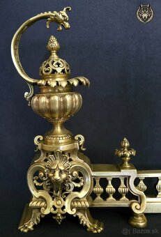 Monumentálna krbová zábrana – 19. storočie - 6