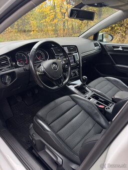 Volkswagen Golf VII 2.0 TDi 110KW 4x4 biela perleť,panoráma - 6