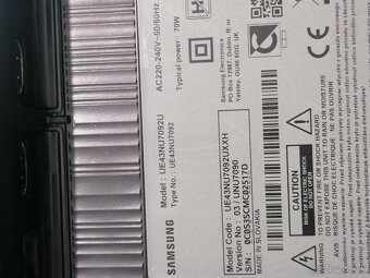 Samsung ue43nu7092u kombi doska. - 6