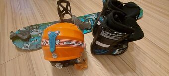 Detsky snowboard, prilba a topanky - 6