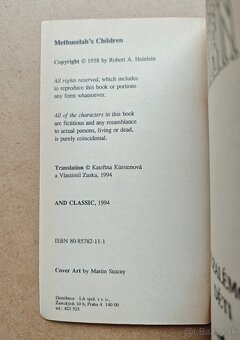 Robert A. Heinlein: METUZALÉMOVY DĚTI - 6