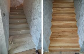 Drevené schody - výroba a montáž (BUK a DUB) - 6