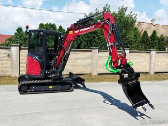 rypadlo Yanmar ViO38 bager (4,2ton) + Tiltrotator Steelwrist - 6