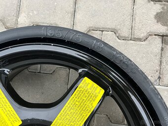 Dofukovacie ORIGINÁL dojazdove koleso 5x112 R18 - 6