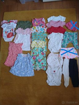Balík letného oblečenia pre dievčatko veľ. 62/68 - 6