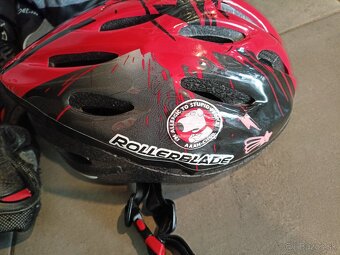 Korčule Rollerblade + prilba, chrániče, vak - 6