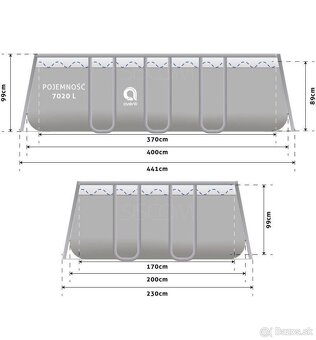 Avenli bazén s príslušenstvom 4 m (piesková filtrácia) - 6