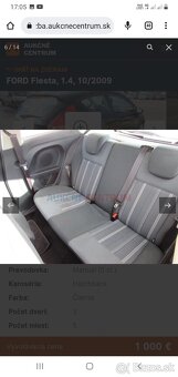 Ford Fiesta 1, 4tdci 50kw rok 2009 3dverovy - 6