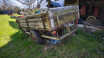 Predám malotraktor domacej výroby, motor škoda 1203 - 6