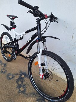 Celoodpružený horský bicykel Rockrider SIX.5 - 6