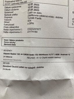 Xiaomi Redmi 12C - 6