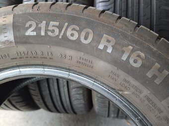 215/60 r16 letné pneumatiky Continental Eco Contact 5 7mm - 6