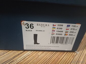 Čierne čizmy z brusenej kože - 6