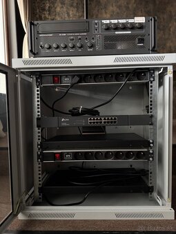 Set 2x reprobox, 2x subwoofer, odposluch, zosilňovač, rack - 6