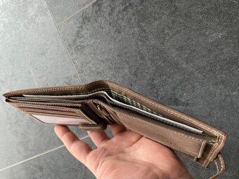 Pánska kožená peňaženka Wild. - 6
