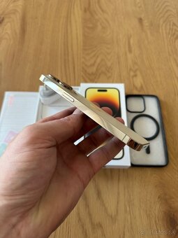 iPhone 14 Pro 128 gb Gold - komplet príslušenstvo, záruka - 6