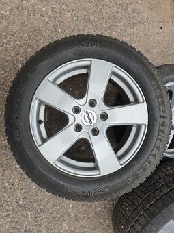zimní Alu kola Enzo Škoda Volkswagen 5x112 6,5jx16 - 6