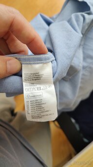 Pánska košeľa H&M 2x (S) - 6