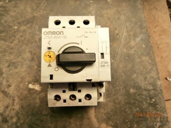 Ochrany motorov rozne typy  a prudové zataženie od 0,6A. - 6