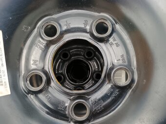 Sada kolies VW Polo VI, plechové disky + pneu 185/65 R15 - 6