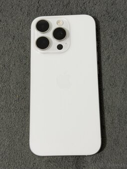 Predám Apple IPhone 16 PRO 256GB White Titanium Stav Nového - 6