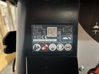 Bosch GTS 635-216 - 6
