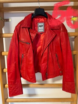 Kožené dámske original bundy - 6