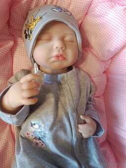 Realistické spinkajúce miminko - 6