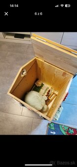 Montessori domček pre deti s uložným priestorom - 6