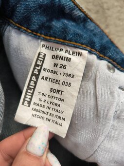 Dámske džínsové šortky Philipp Plein - 6
