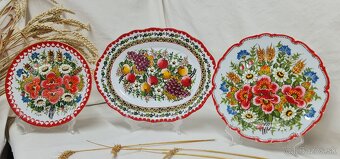 Maľované závesné taniere - 6